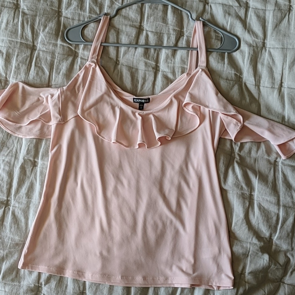 Express Blush Pink M Tank Top